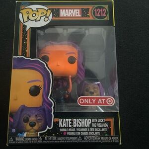 Funko Pop! Marvel Kate Bishop with Lucky the Pizza Dog Funko Pop! Bobble Head